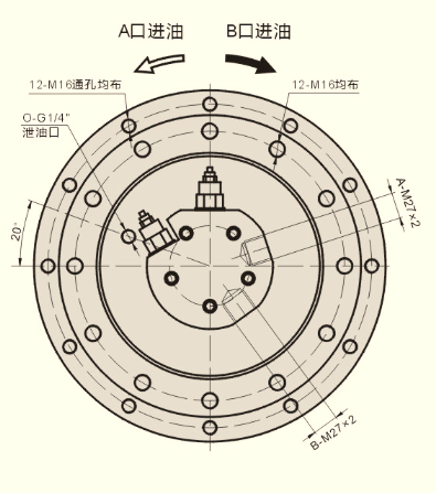 履帶行走減速機